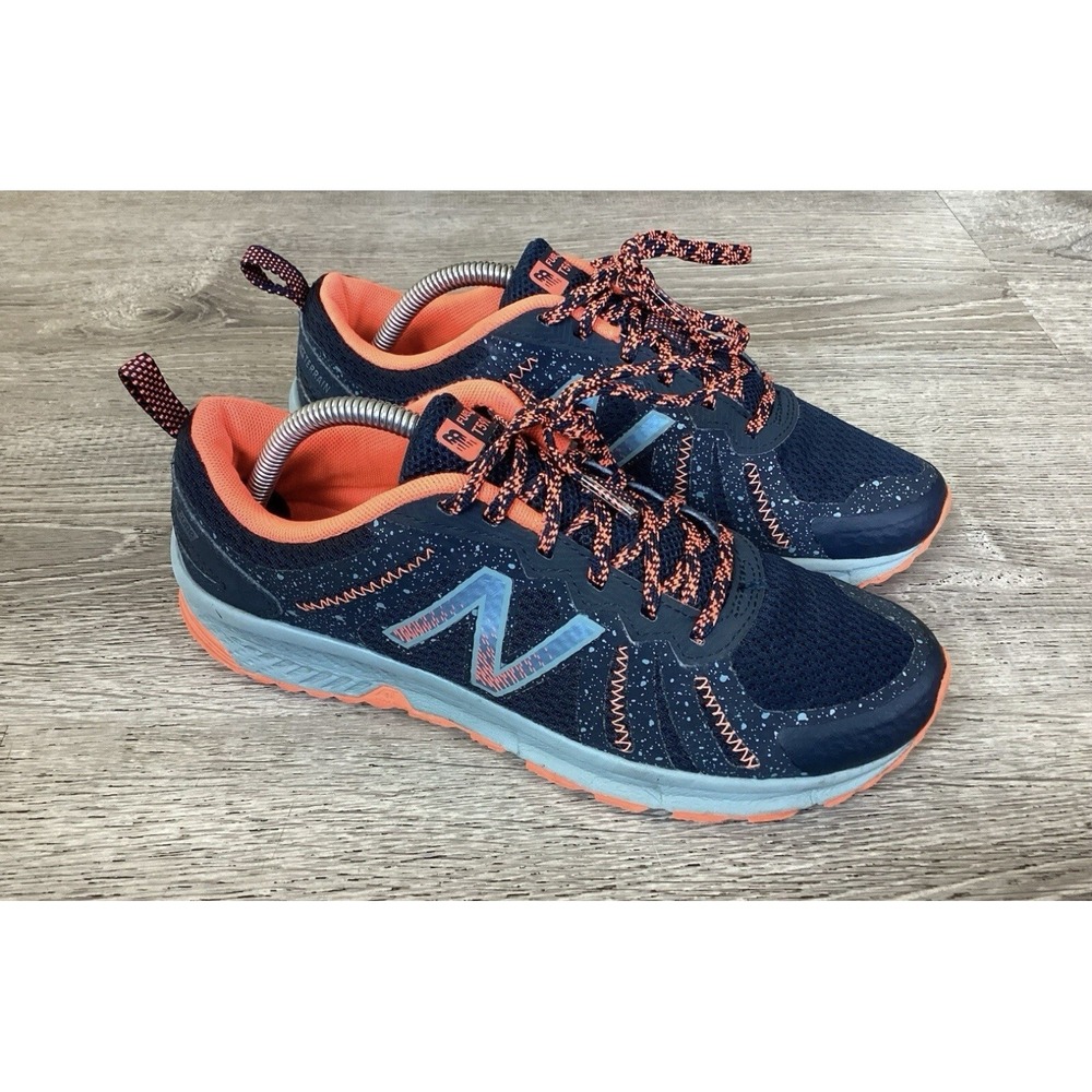 New Balance 590v4 Womens Size 8 B Sneakers WT590LP4 Blue Black Running Shoes